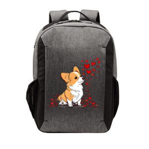 Dog Valentine Cute Corgi ValentineS Day Vector Backpack