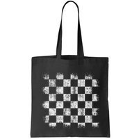 Distressed Vintage Chess Board Player Style Bag