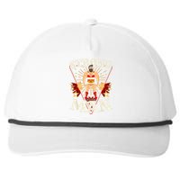 Deadlift Vintage Circus Strongman Costume Snapback Five-Panel Rope Hat