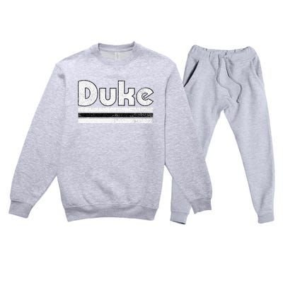 D.U.K.E Vintage City Premium Crewneck Sweatsuit Set