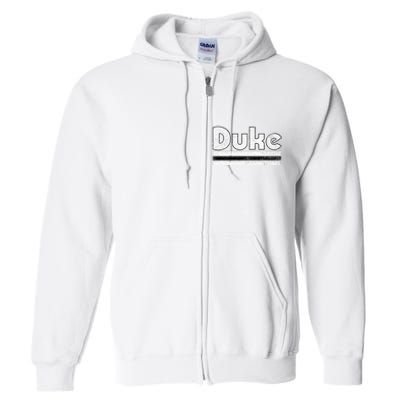 D.U.K.E Vintage City Full Zip Hoodie