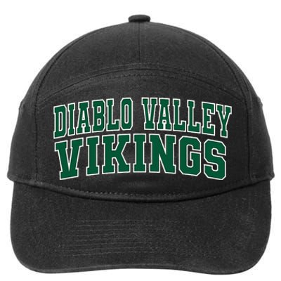 Diablo Valley College Vikings 7-Panel Snapback Hat