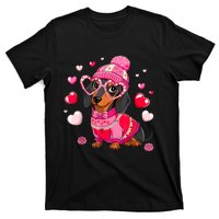 Dog Valentine Cute Dachshund ValentineS Day T-Shirt