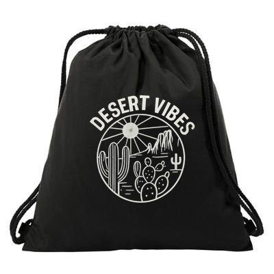 Desert Vibes Drawstring Bag