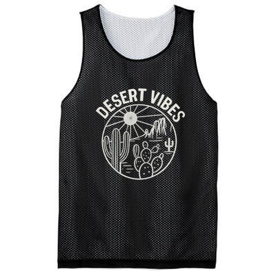 Desert Vibes Mesh Reversible Basketball Jersey Tank
