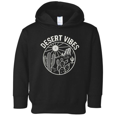 Desert Vibes Toddler Hoodie