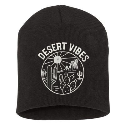 Desert Vibes Short Acrylic Beanie