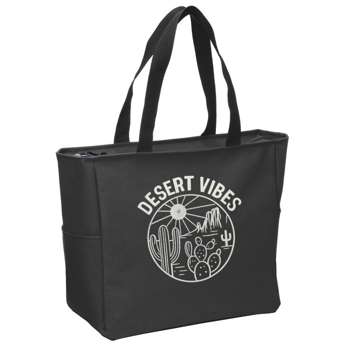 Desert Vibes Zip Tote Bag