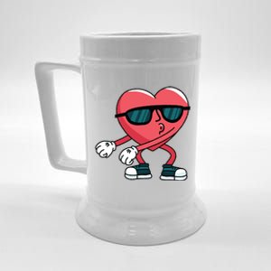 Dancing Valentine's Day Heart Valentines Day Dancing Heart Gift Beer Stein