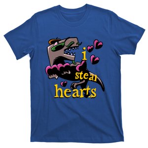 Dino Valentines Day I Steal Hearts Dinosaur Lovesaurus Trex Gift T-Shirt