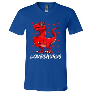 Dinosaur Valentines Day Tgiftrex Great Gift V-Neck T-Shirt