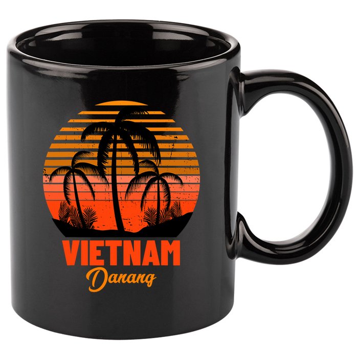 Danang Vietnam 11oz C Handle Ceramic Mug