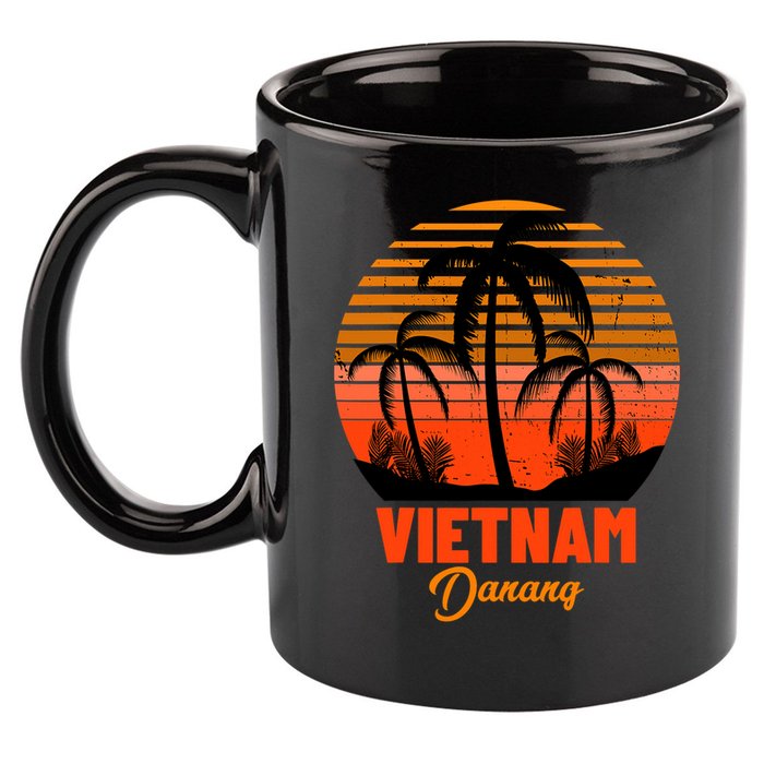 Danang Vietnam 11oz C Handle Ceramic Mug