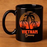 Danang Vietnam 11oz C Handle Ceramic Mug