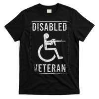 Disabled Veteran Dad Grandpa Veteran Disabled But Deadly T-Shirt