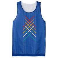 Drummer Vintage Drum Sticks Drumming Rock Musician Gift Mesh Reversible Basketball Jersey Tank