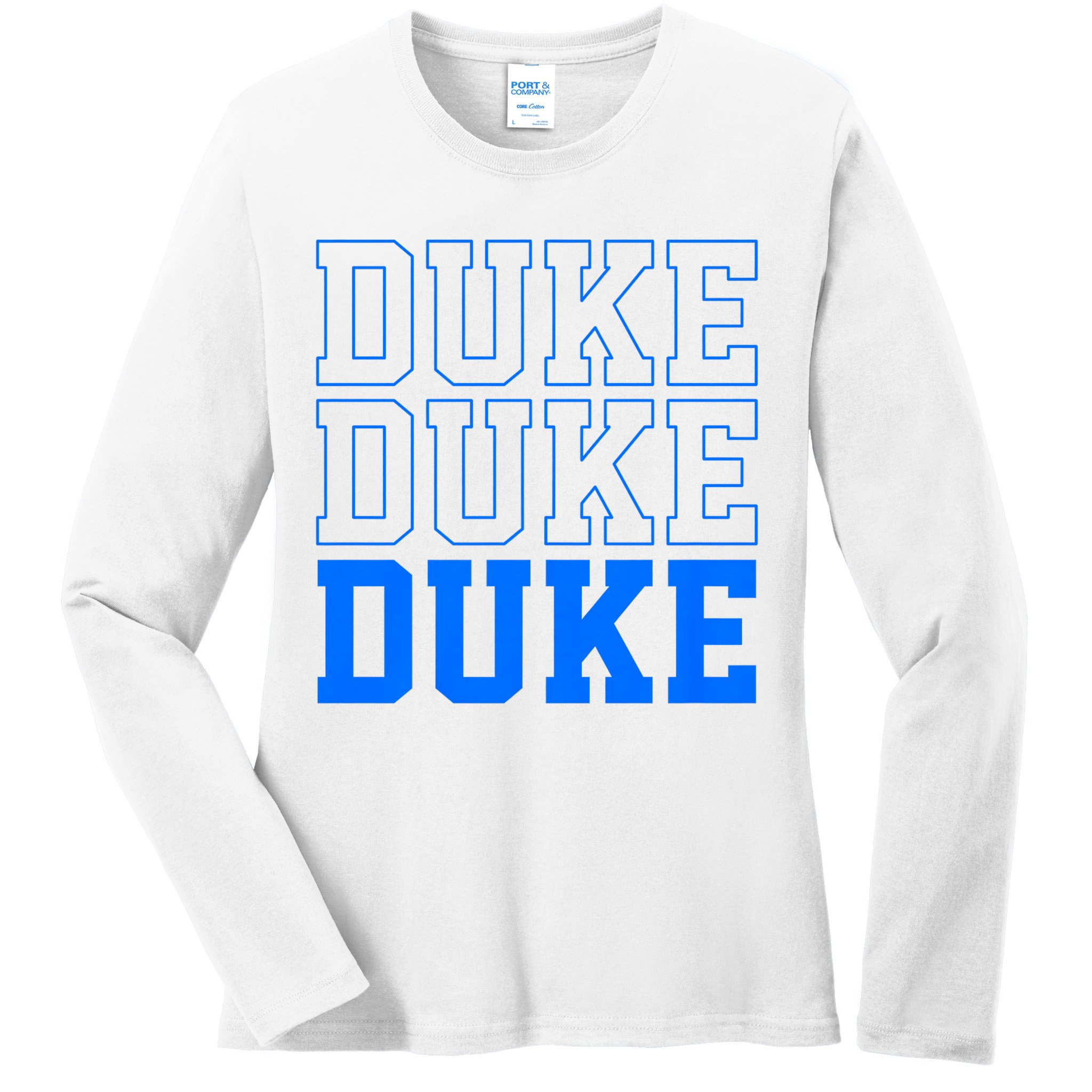 Duke Vintage Ladies Long Sleeve Shirt