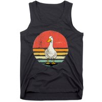 Duck Vintage Duck Farm Animal Tank Top