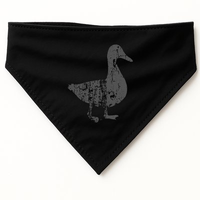 Duck Vintage Design  Distressed Duck Print  USA-Made Doggie Bandana