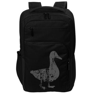 Duck Vintage Design  Distressed Duck Print  Impact Tech Backpack