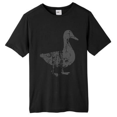 Duck Vintage Design  Distressed Duck Print  Tall Fusion ChromaSoft Performance T-Shirt