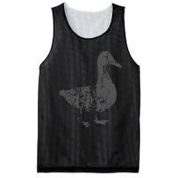 Duck Vintage Design  Distressed Duck Print  Mesh Reversible Basketball Jersey Tank