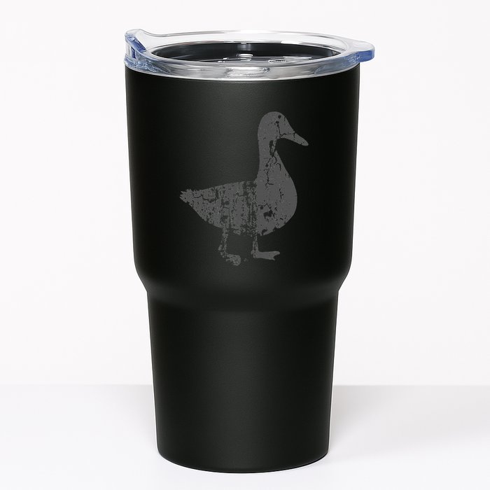 Duck Vintage Design  Distressed Duck Print  Tumbler