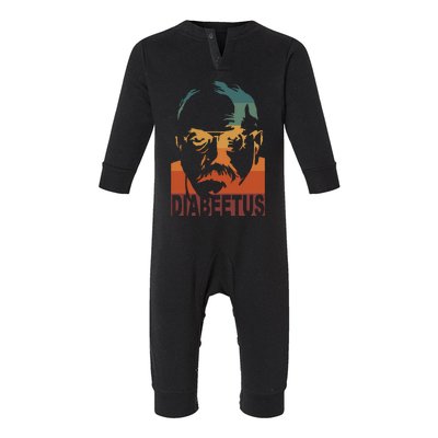 Diabeetus Vintage Infant Fleece One Piece