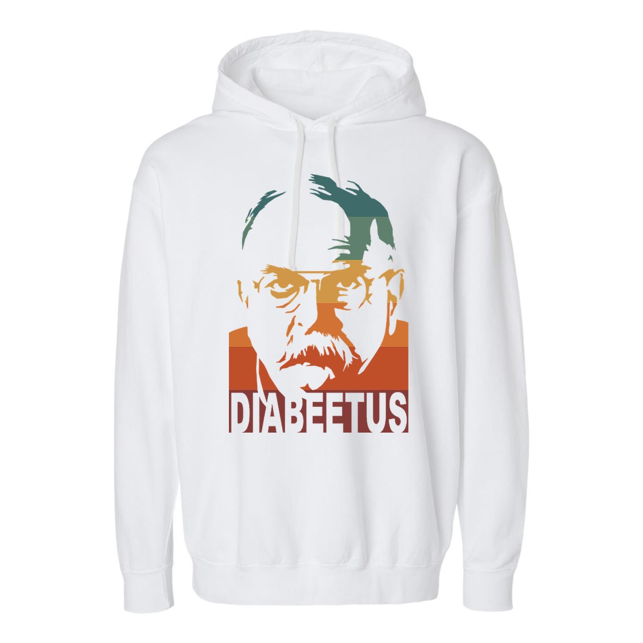 Diabeetus Vintage Garment-Dyed Fleece Hoodie