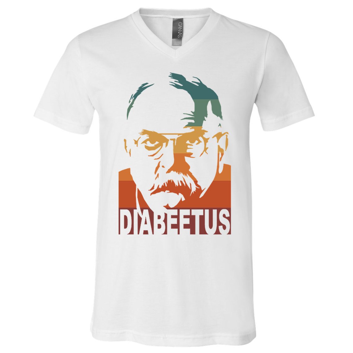 Diabeetus Vintage V-Neck T-Shirt