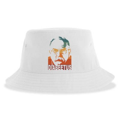 Diabeetus Vintage Sustainable Bucket Hat