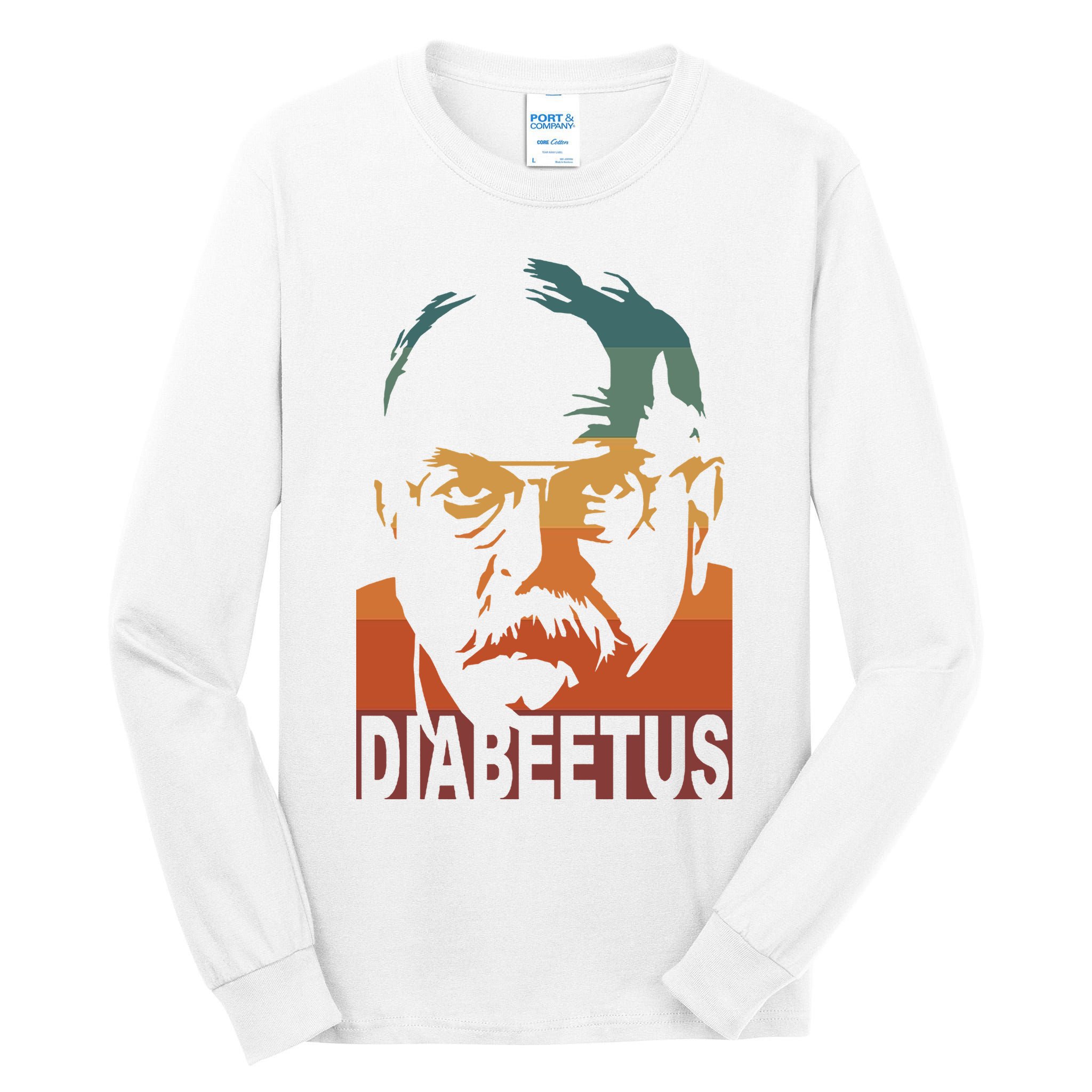 Diabeetus Vintage Tall Long Sleeve T-Shirt