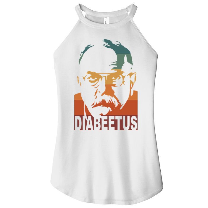 Diabeetus Vintage Women's Perfect Tri Rocker Tank