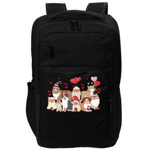 Dog Valentine Day Impact Tech Backpack