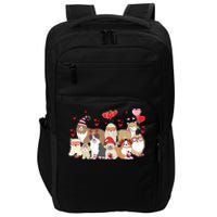 Dog Valentine Day Impact Tech Backpack