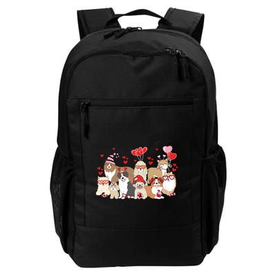 Dog Valentine Day Backpack