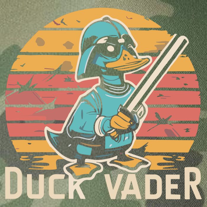 Duck Vader Legacy Tie Dye Trucker Hat