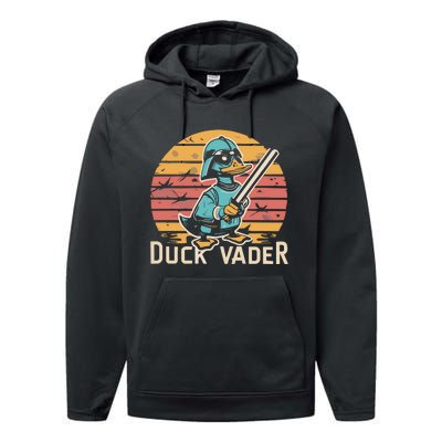 Duck Vader Performance Fleece Hoodie