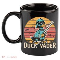 Duck Vader 11oz C Handle Ceramic Mug