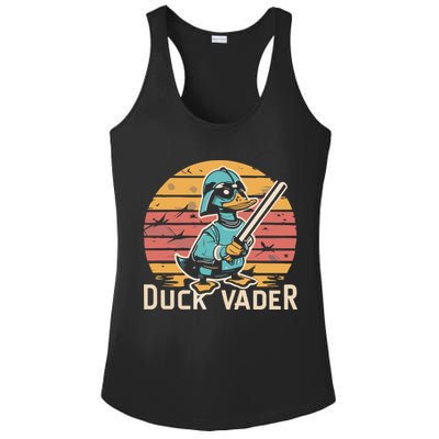 Duck Vader Ladies PosiCharge Competitor Racerback Tank