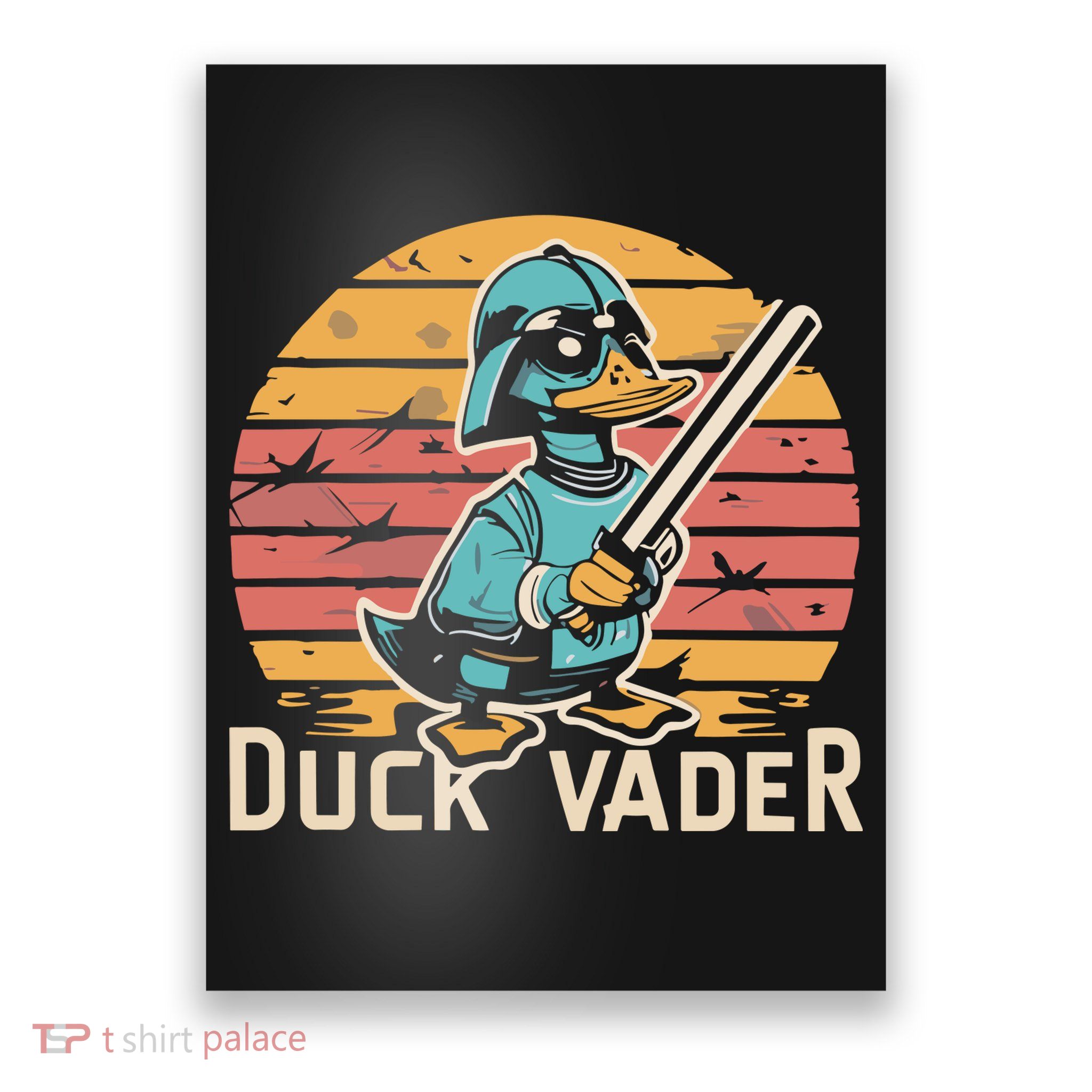 Duck Vader Poster