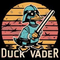 Duck Vader Poster