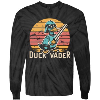 Duck Vader Tie-Dye Long Sleeve Shirt