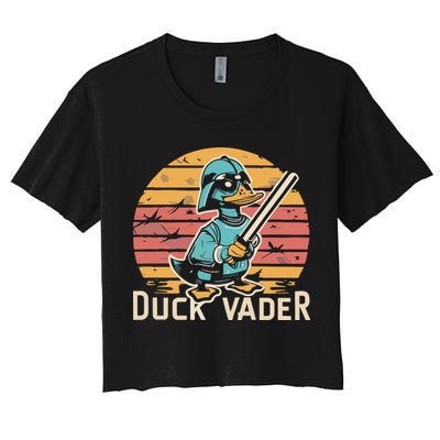 Duck Vader Crop Top
