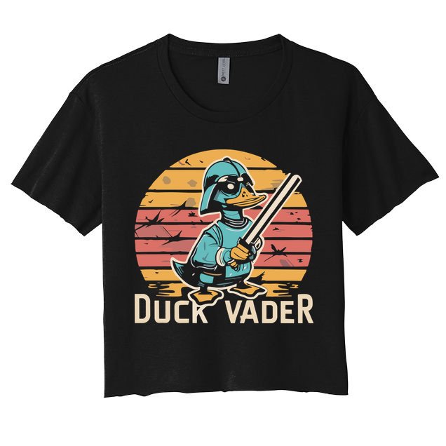 Duck Vader Crop Top