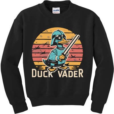 Duck Vader Kids Sweatshirt