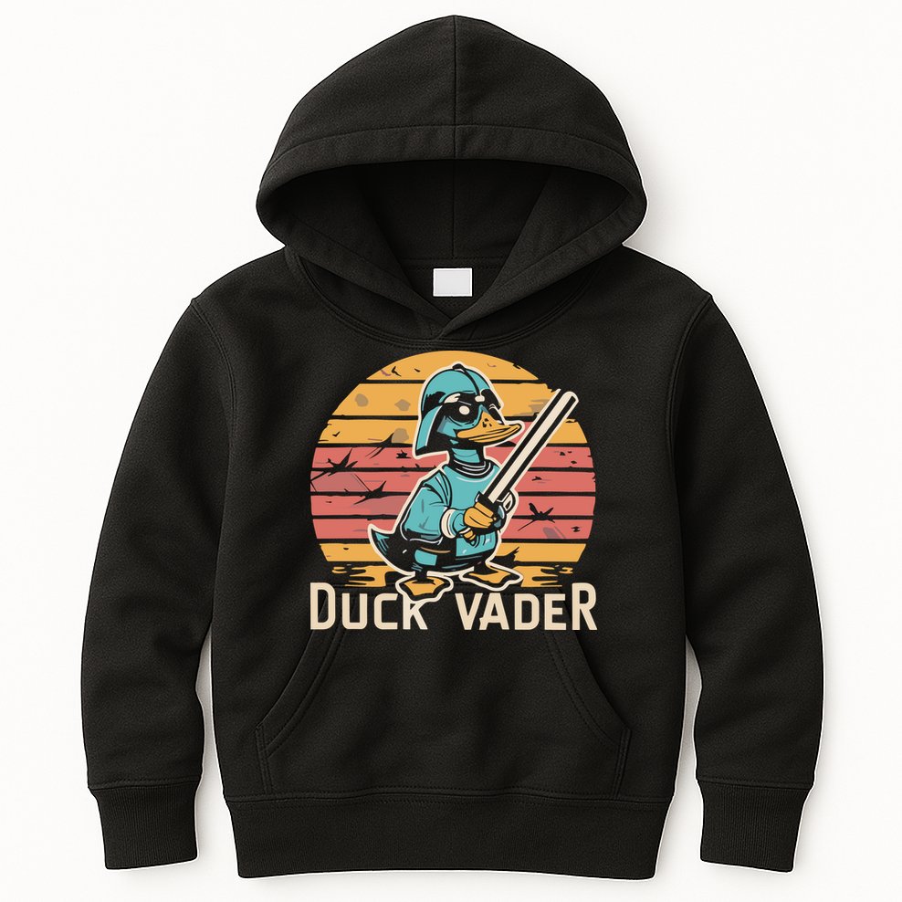 Duck Vader Kids Hoodie