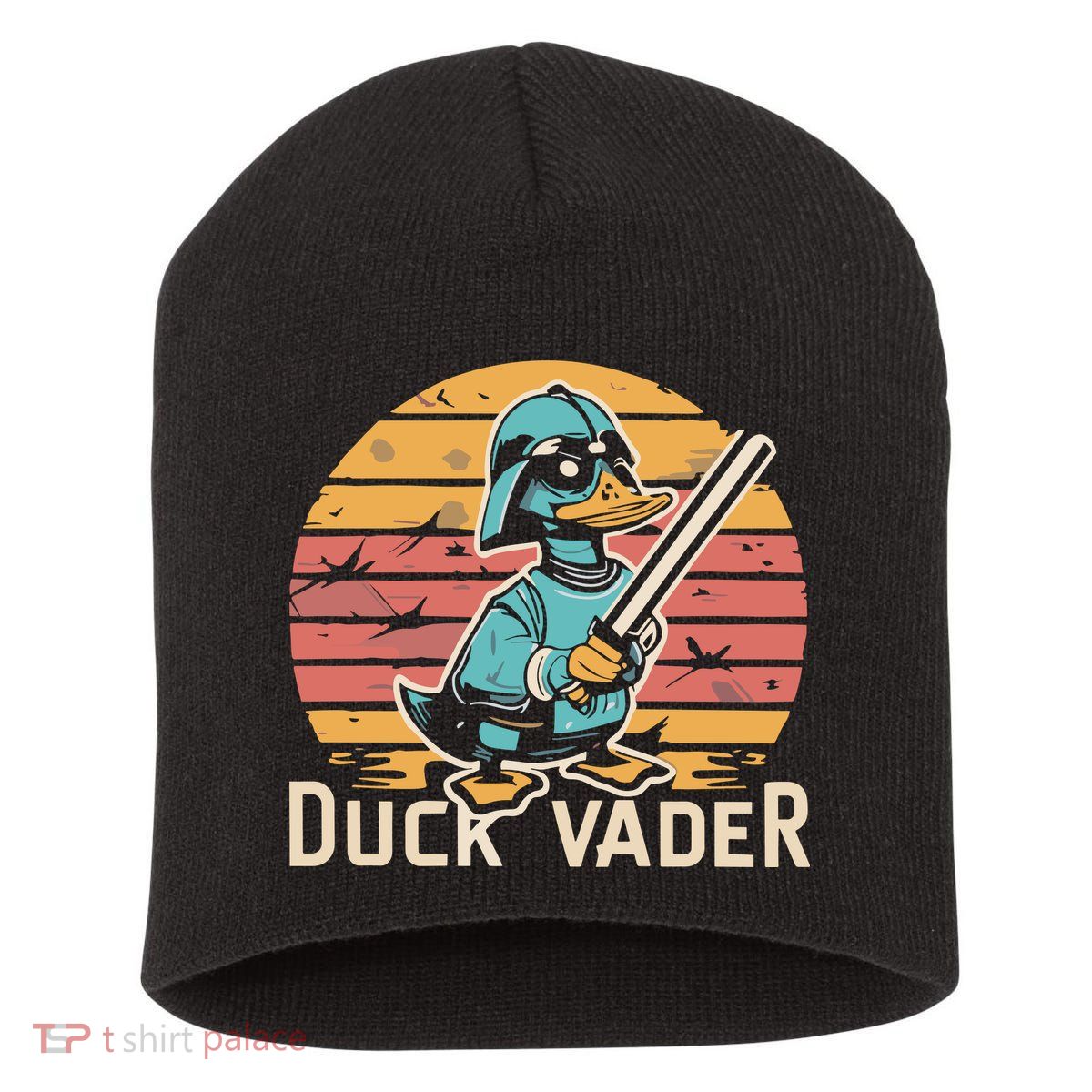 Duck Vader Short Acrylic Beanie