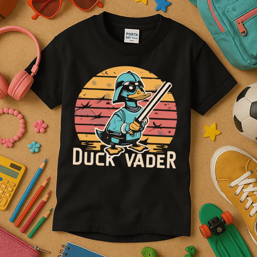 Duck Vader Kids T-Shirt