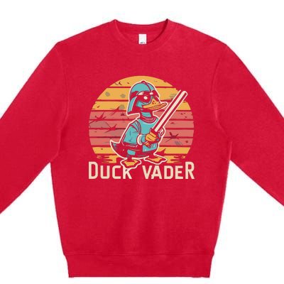 Duck Vader Premium Crewneck Sweatshirt